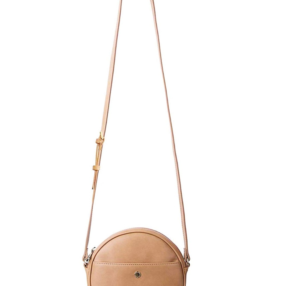 Gold Purse Round Crossbody Bag
